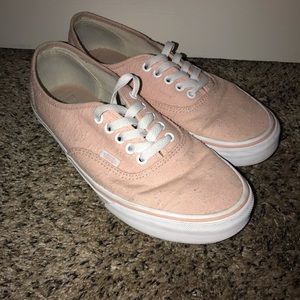 Peach vans